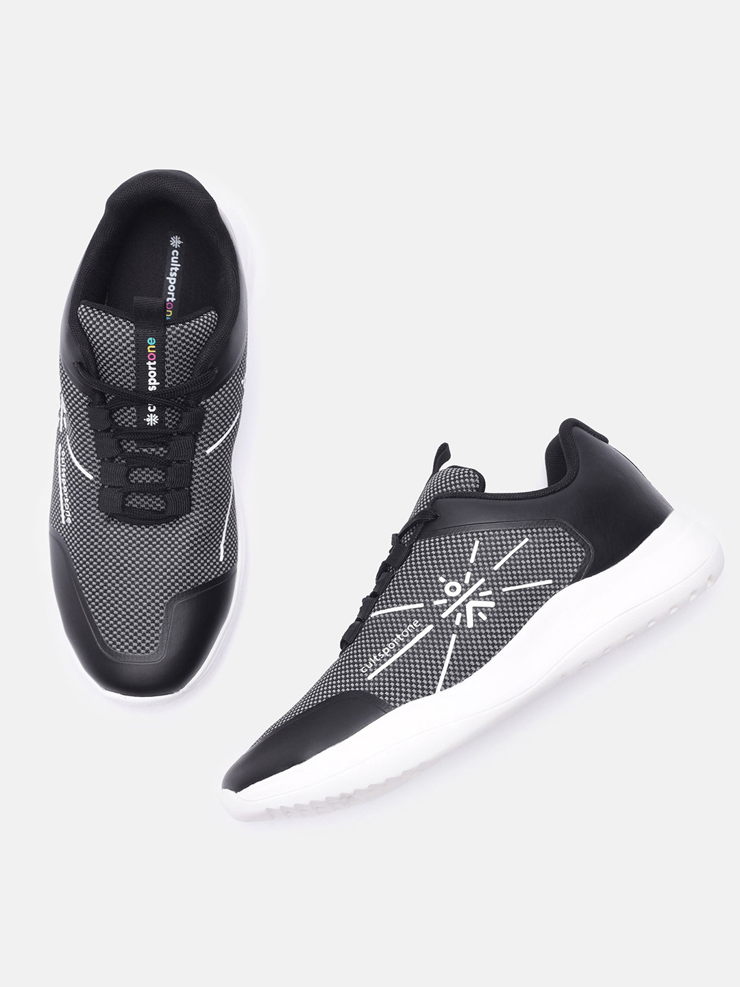 Men Black Dash Running Shoes