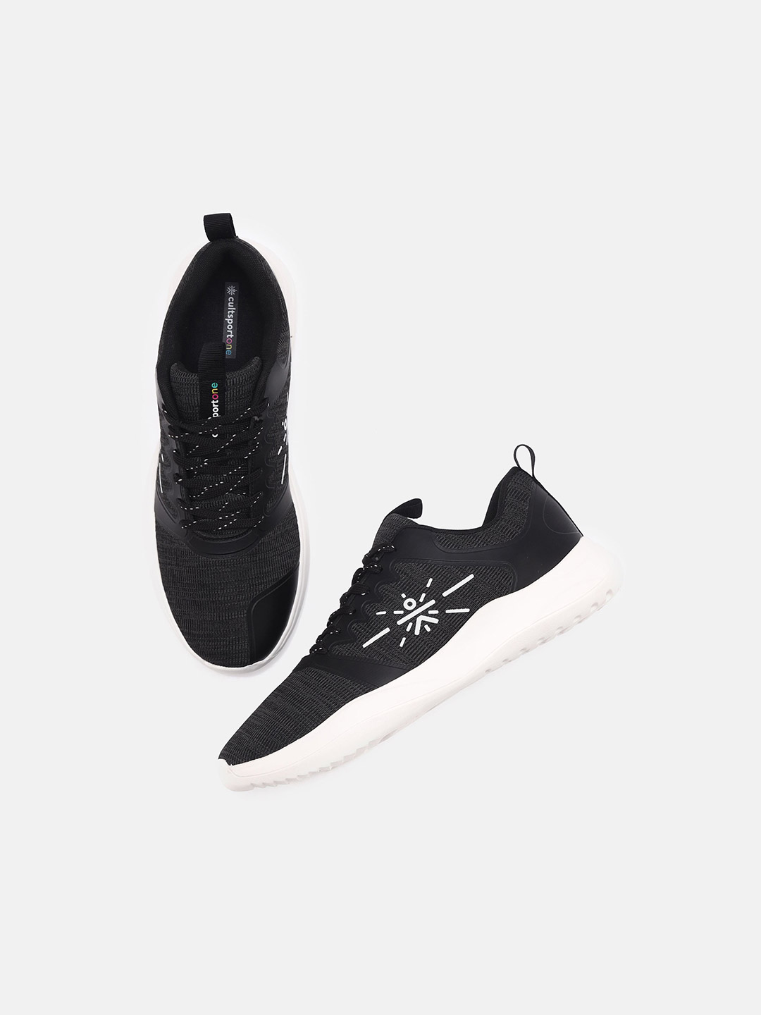Cultsport One Men Black Drift Running Shoes (1)