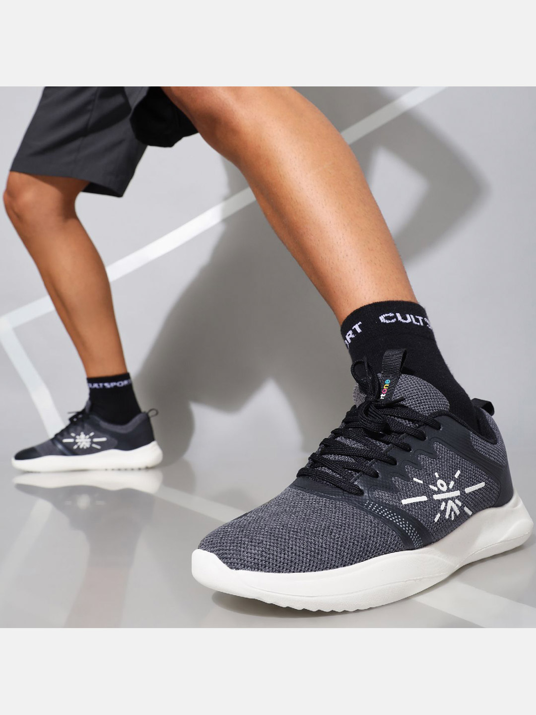 Cultsport One Men Black Flow Running Shoes (2)