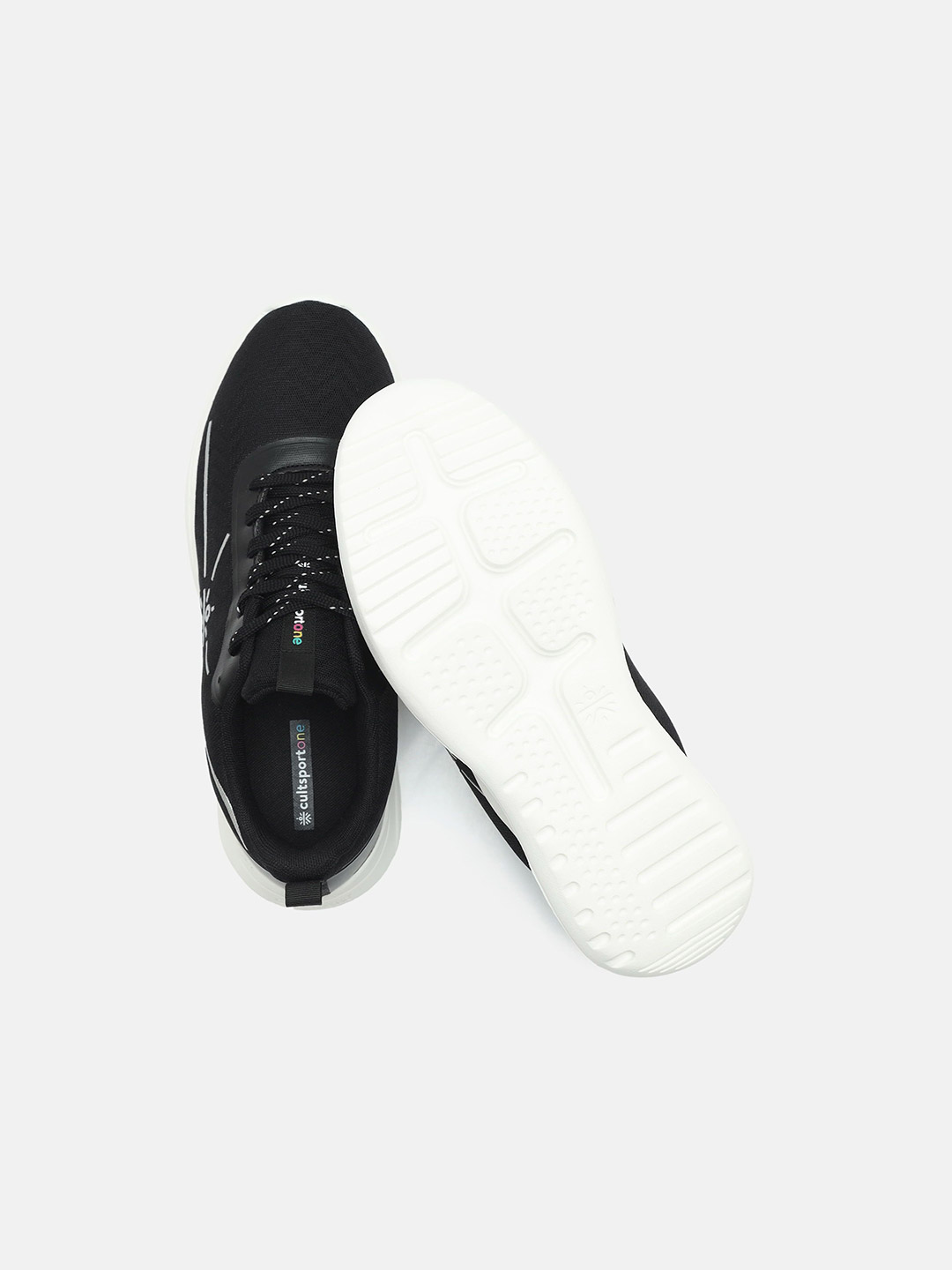 Cultsport One Men Black Pacer Running Shoes (2)