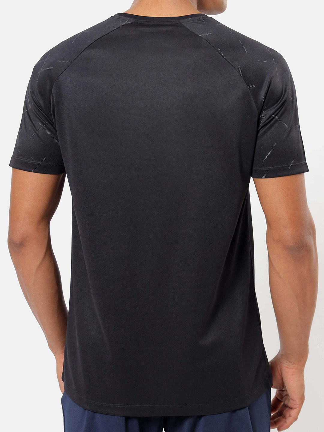 Cultsport One Men Black Performance Tshirt with Chest Print (2)