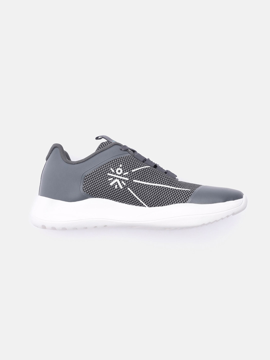 Men Grey Dash Running Shoes