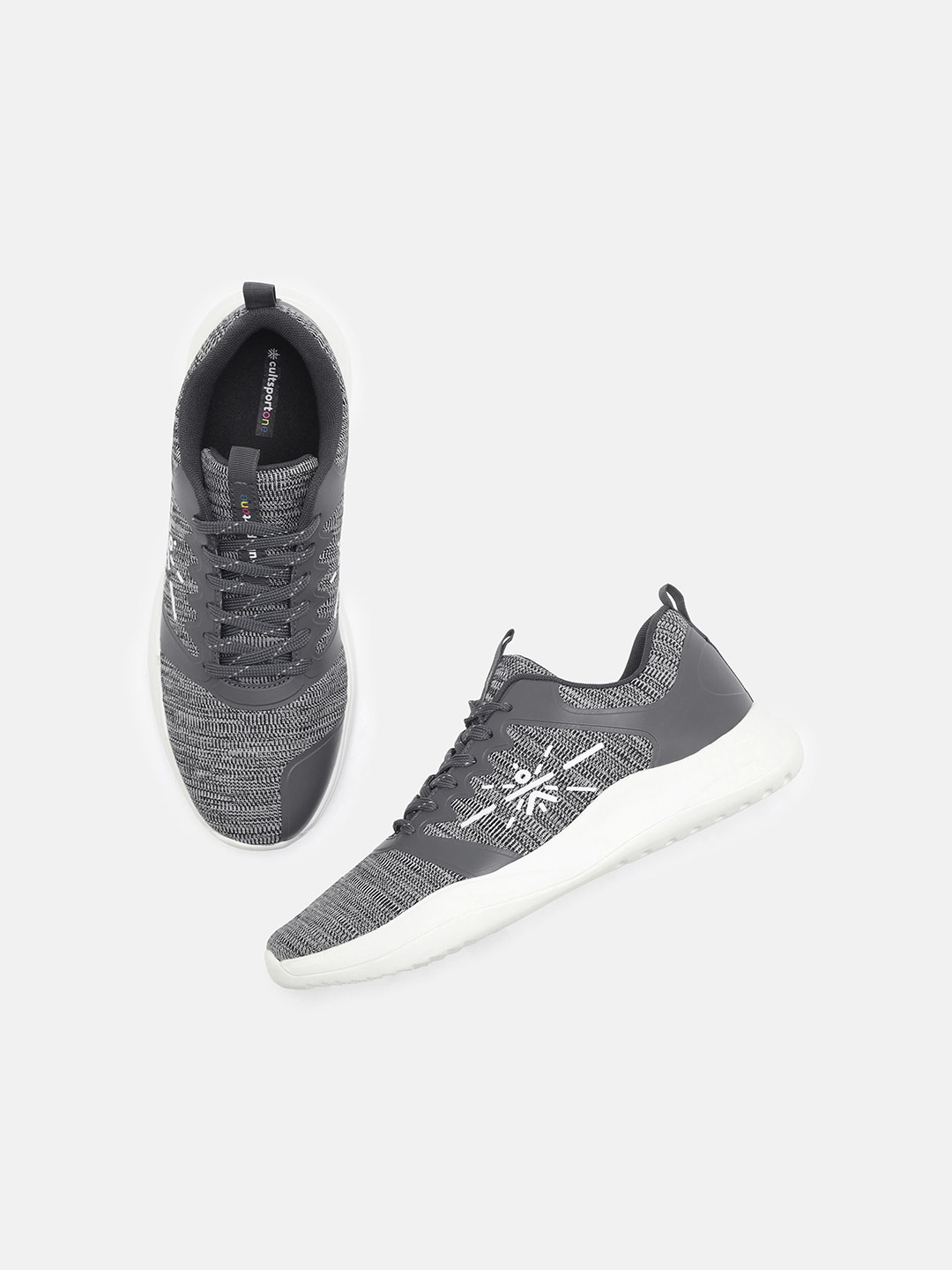 Cultsport One Men Grey Drift Running Shoes (6)