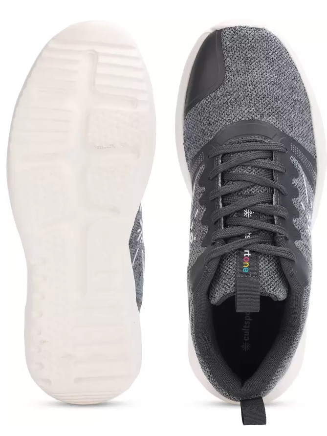 Cultsport One Men Grey Flow Running Shoes (6)
