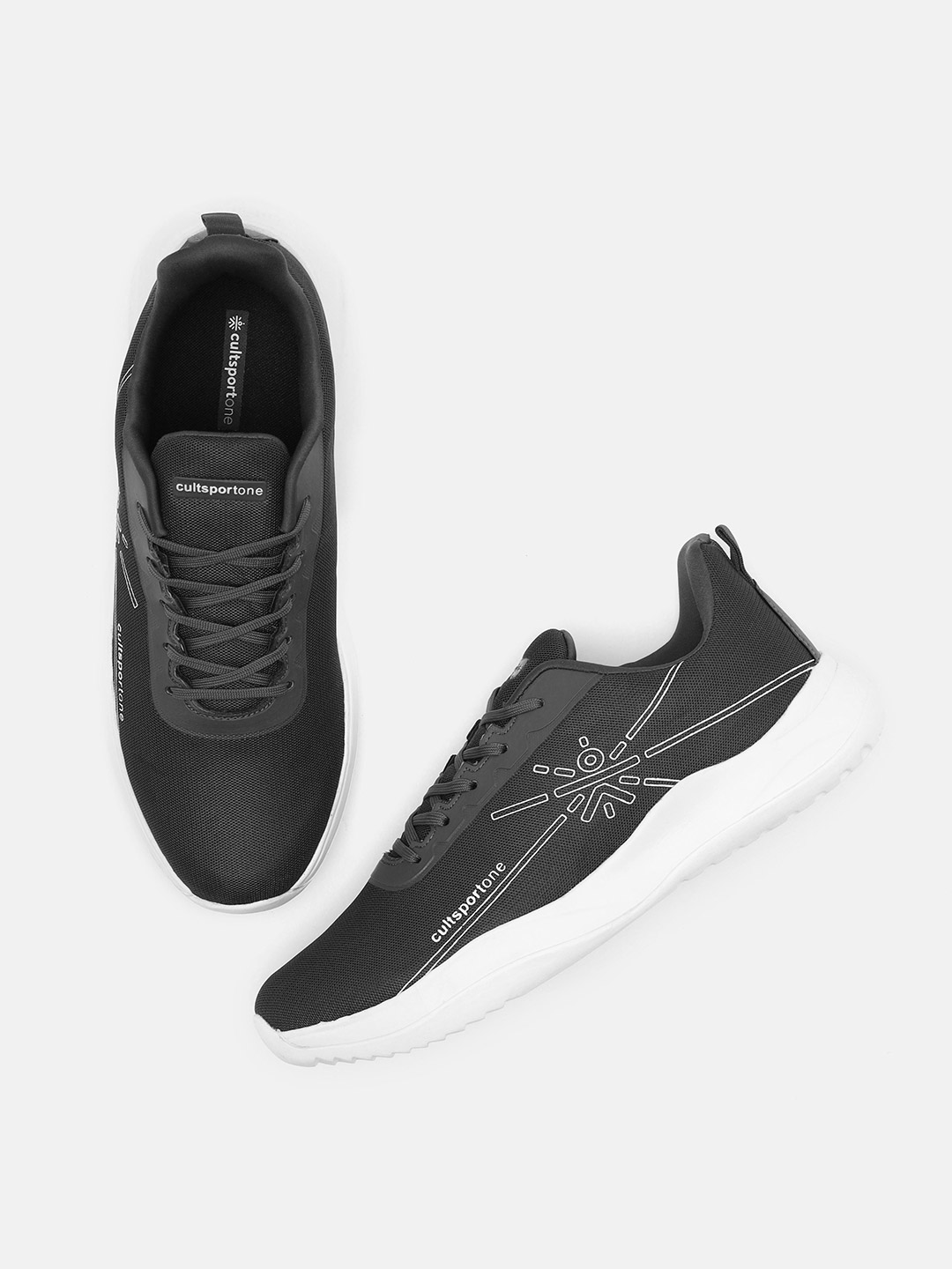 Cultsport One Men Grey Rush Running Shoes (4)