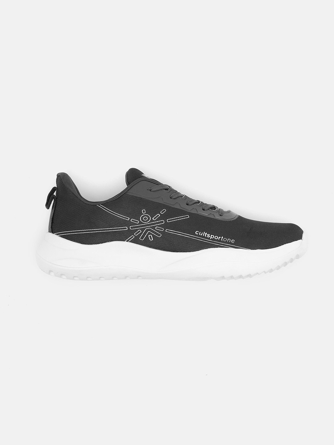 Men Grey Rush Running Shoes