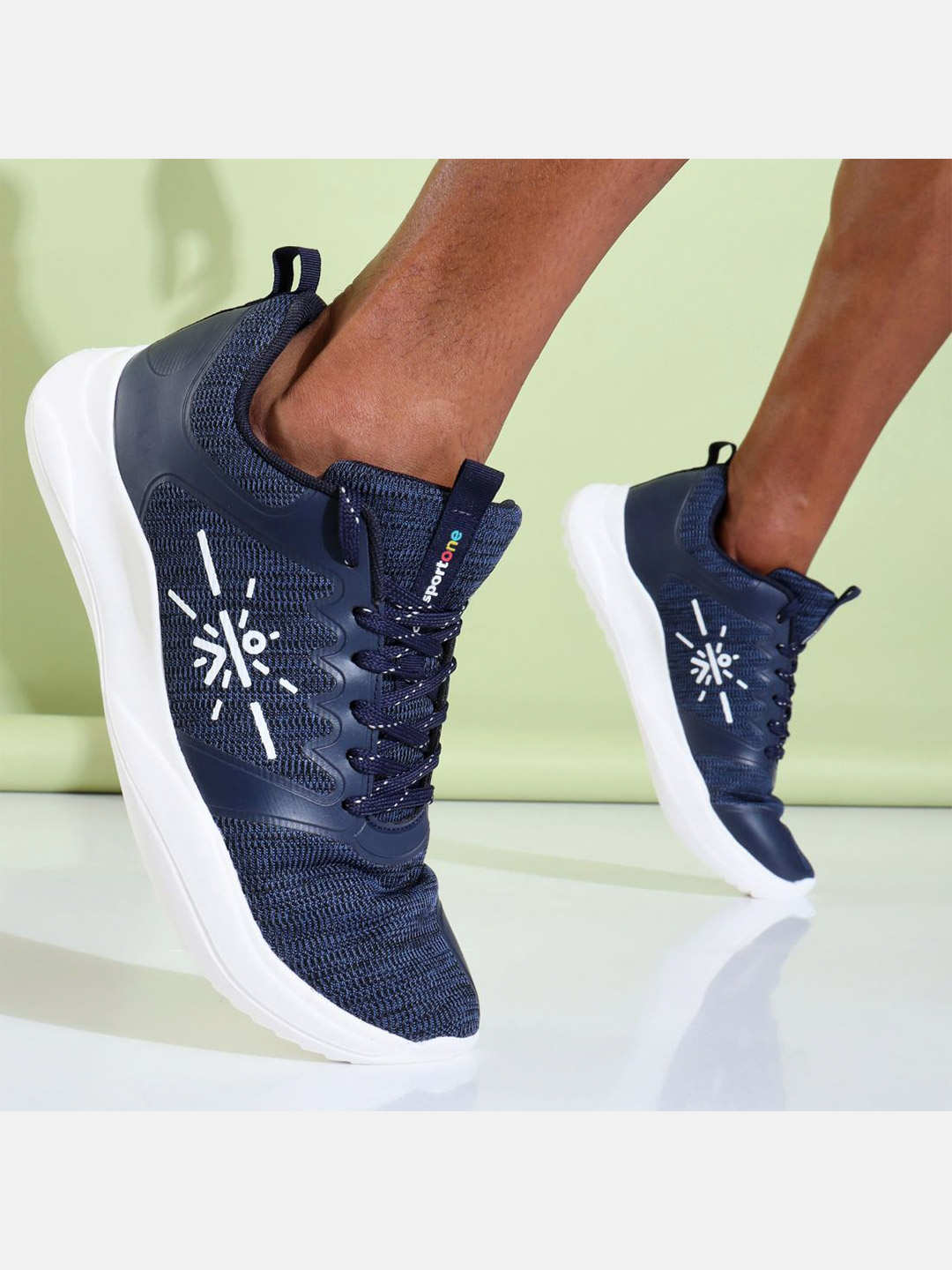 Men Navy Blue Drift Running Shoes