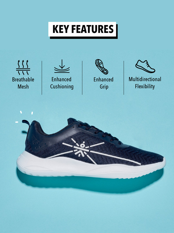 Cultsport One Men Navy Blue Freedom Running Shoes (3)