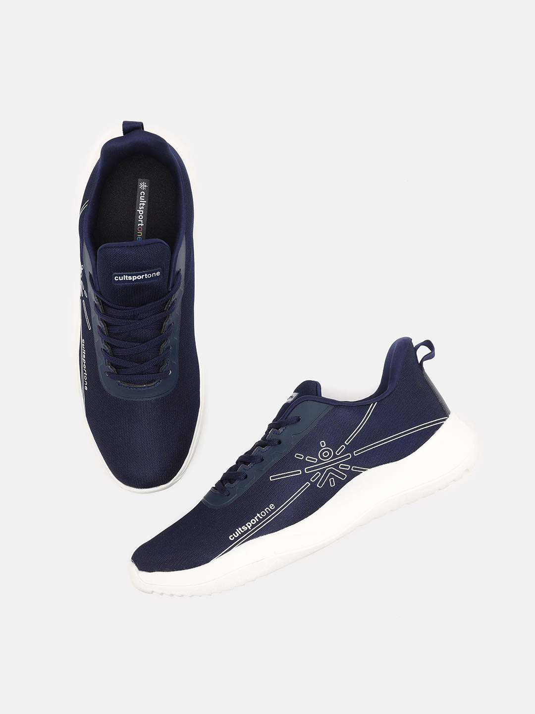 Men Navy Blue Rush Running Shoes