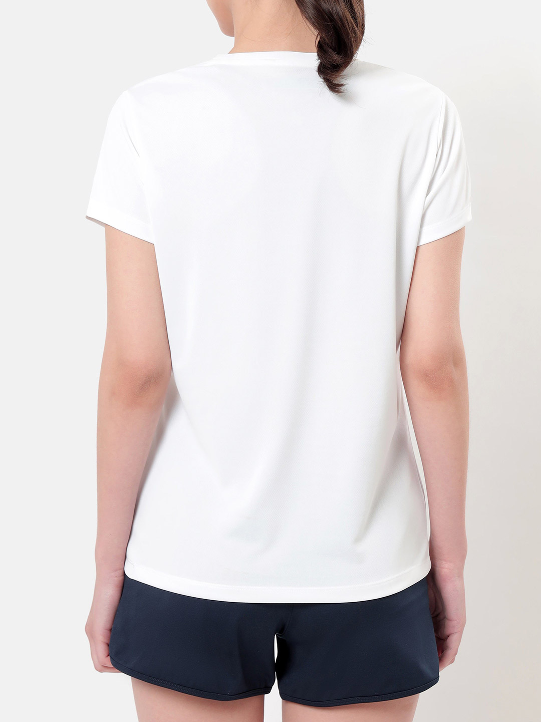 Cultsport One Women White Graphic Play Performance Tshirt (3)