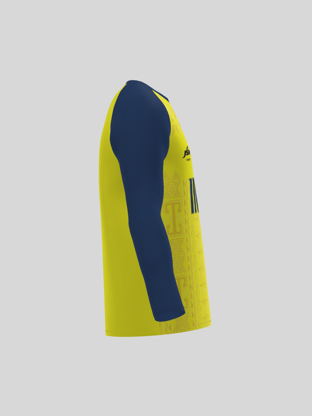 Buy AG '23 Football Home Jersey GK Yellow Navy from FanCode Shop