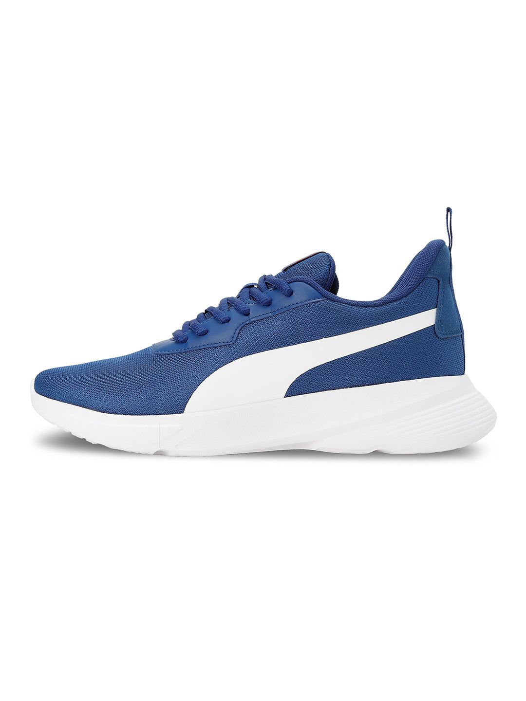 Buy Men Blue And White Puma Jitter Sports Shoes From Fancode Shop.