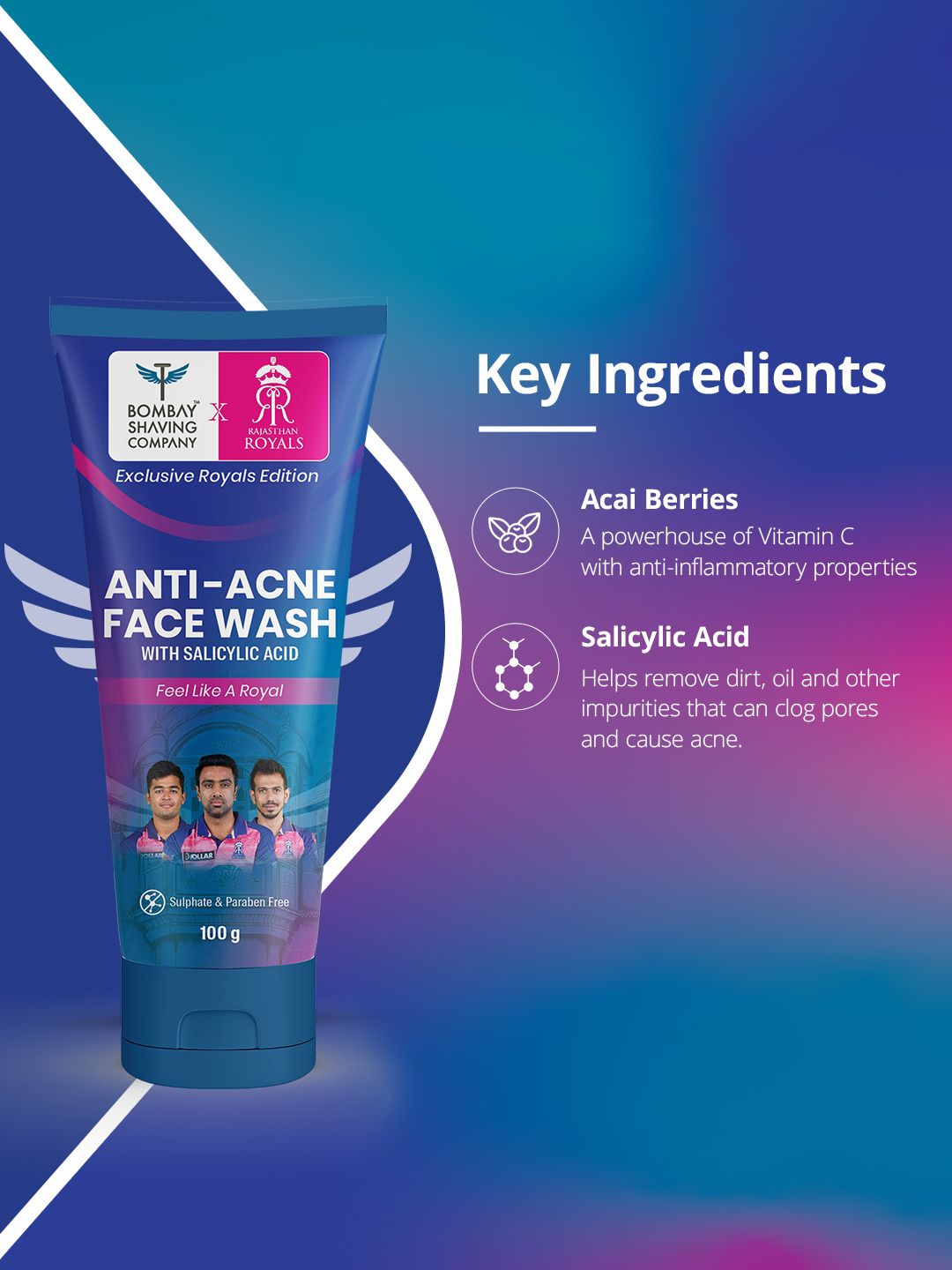 Buy Anti Acne Face Cleanser With Salyclic Acid For Oily Skin 100G Buy Anti Acne Face Cleanser With Salyclic Acid For Oily Skin 100G