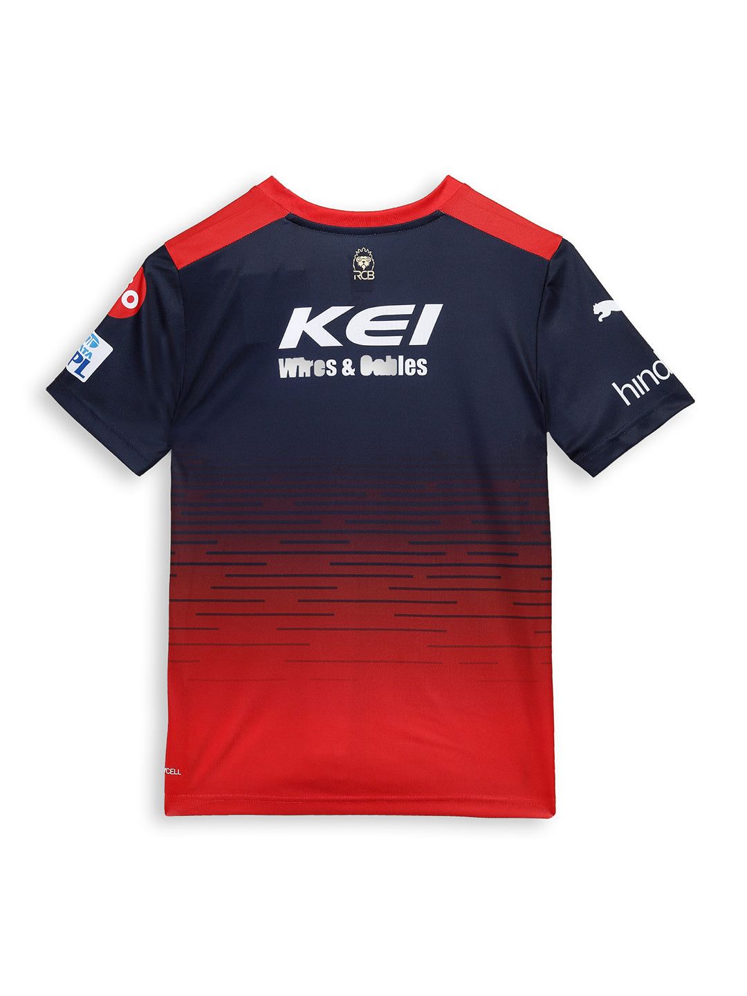 Buy Kids Navy Blue and Red RCB 2023 Replica Jersey From Fancode Shop.