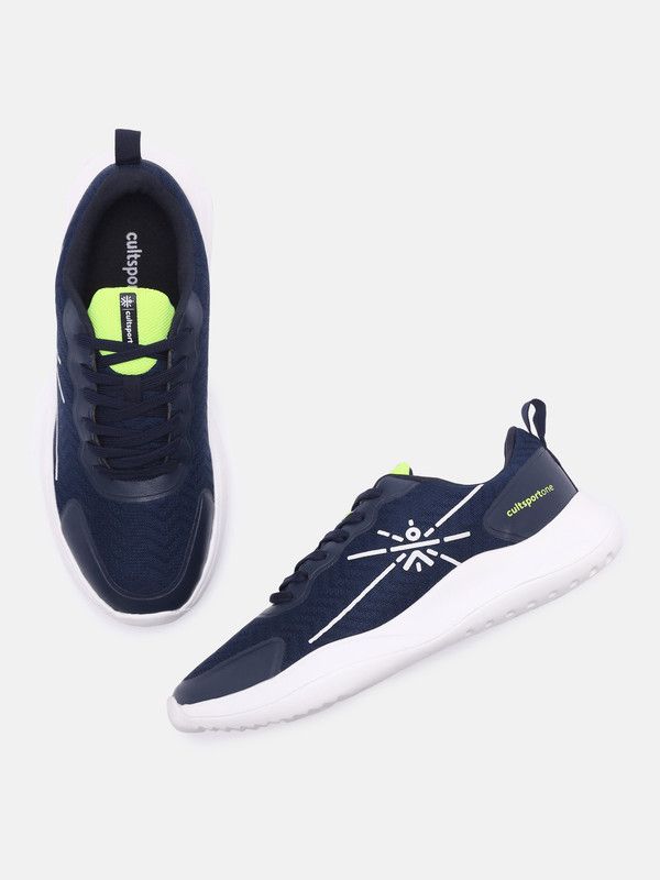 Buy Men Navy Blue Lope Running Shoes From Fancode Shop.