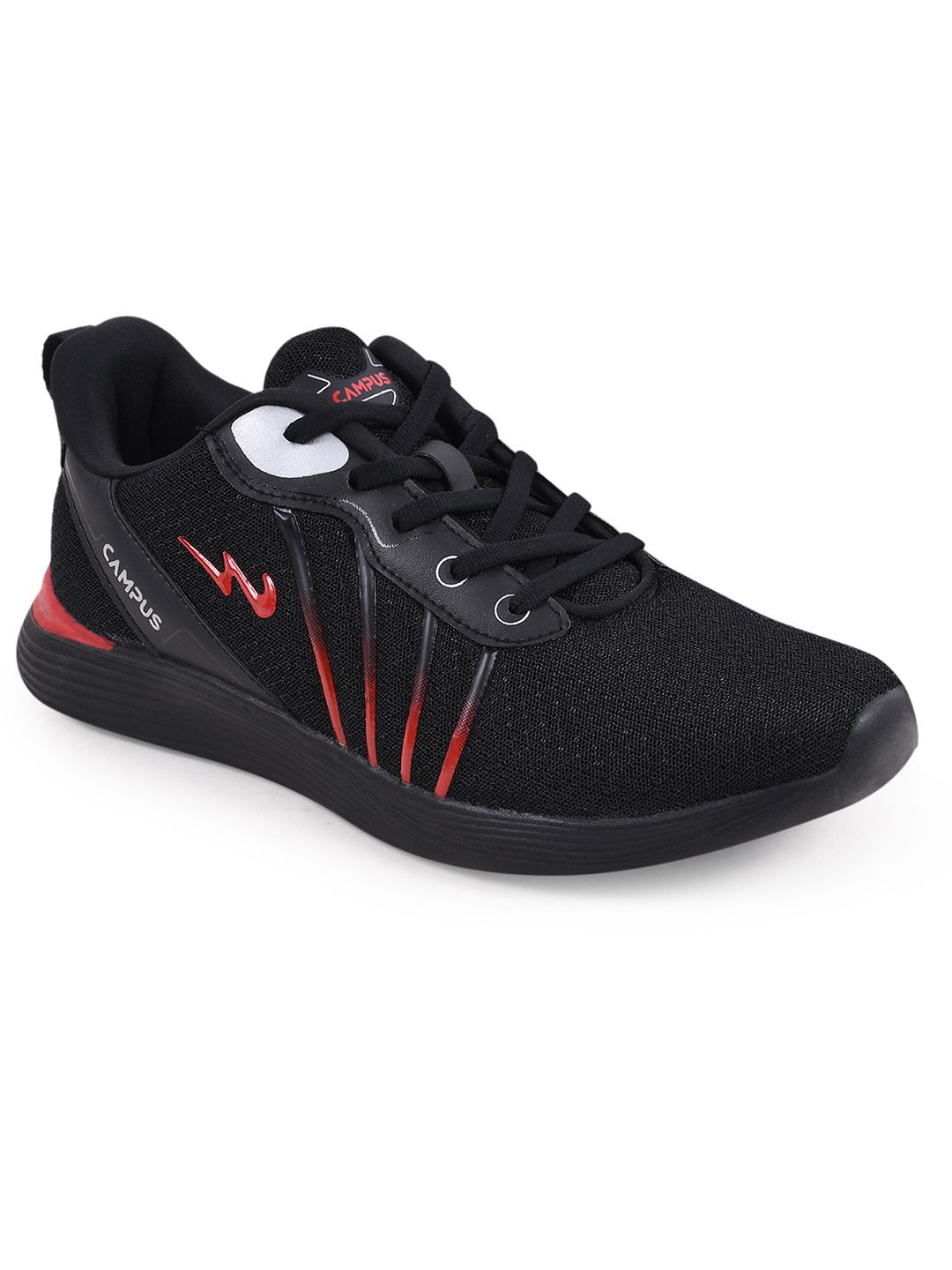 Campus shoes 2024 red and black