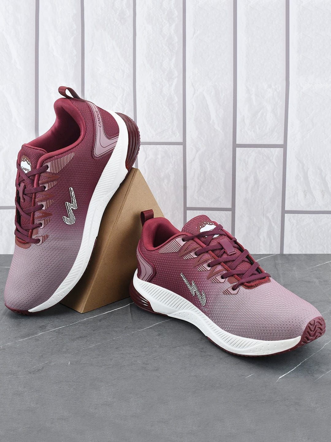 Buy Men Brown Camp Marlon Running Shoes From Fancode Shop