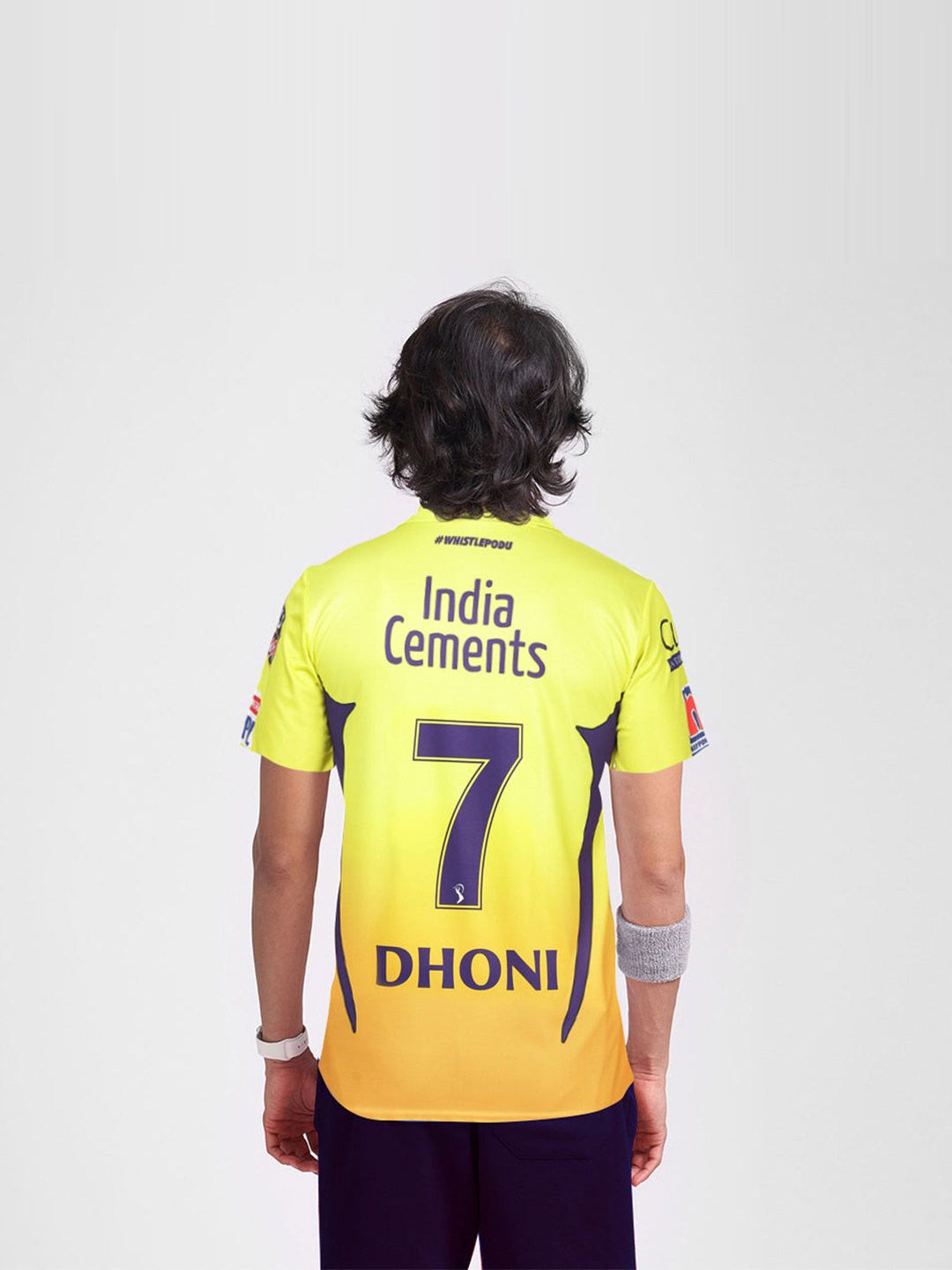 Buy Official Chennai Super Kings Match Jersey 2020 Dhoni 7 & CSK ...
