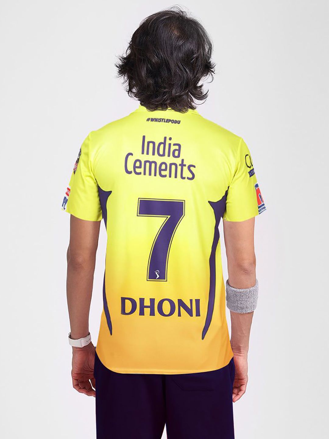 Buy Official Chennai Super Kings Match Jersey 2020 Dhoni 7 CSK