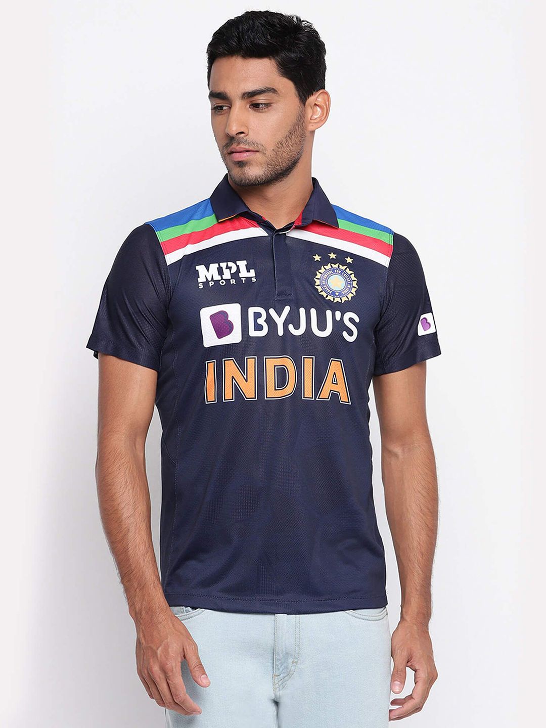 Buy Official MPL Sports Team India Retro Jersey Fan Edition from ...