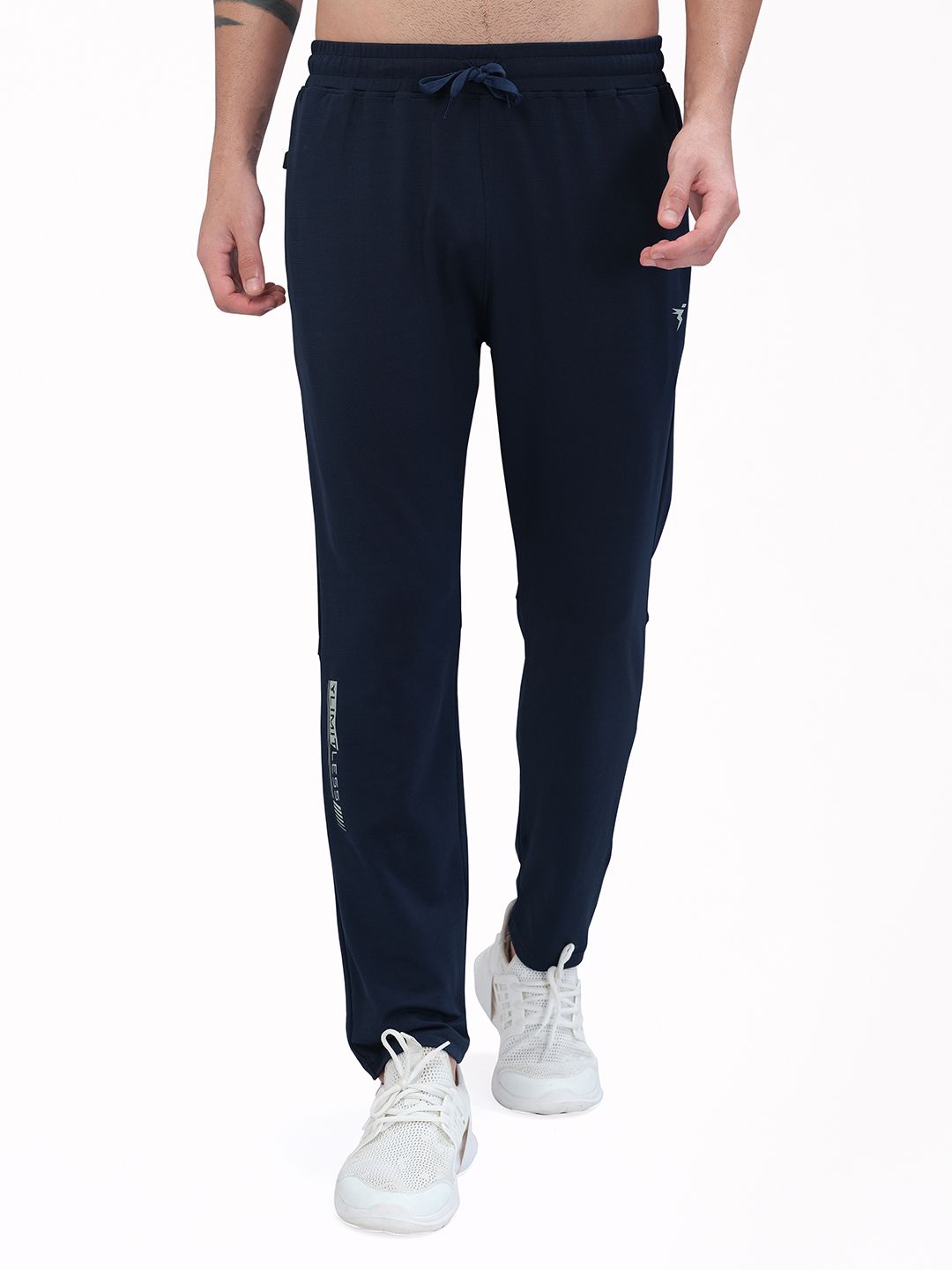 Buy Men Navy Solid Trackpant From Fancode Shop.
