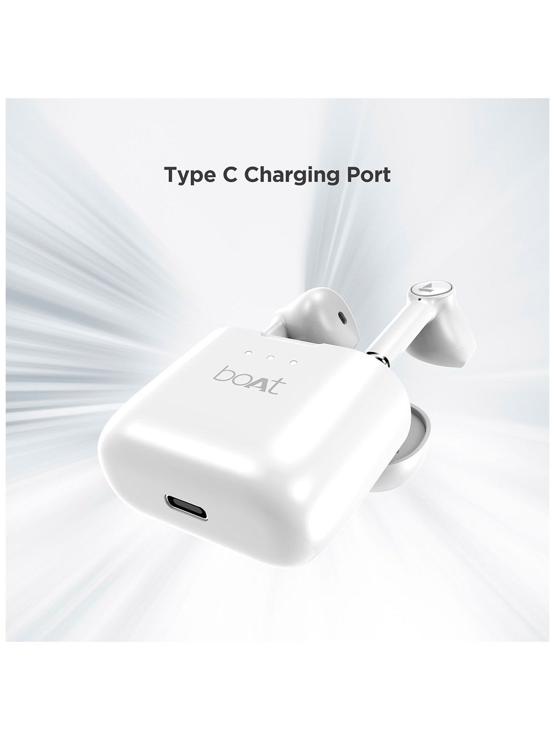 Buy Airdopes 131 Ivory White InEar With Mic True Wireless Earbuds From