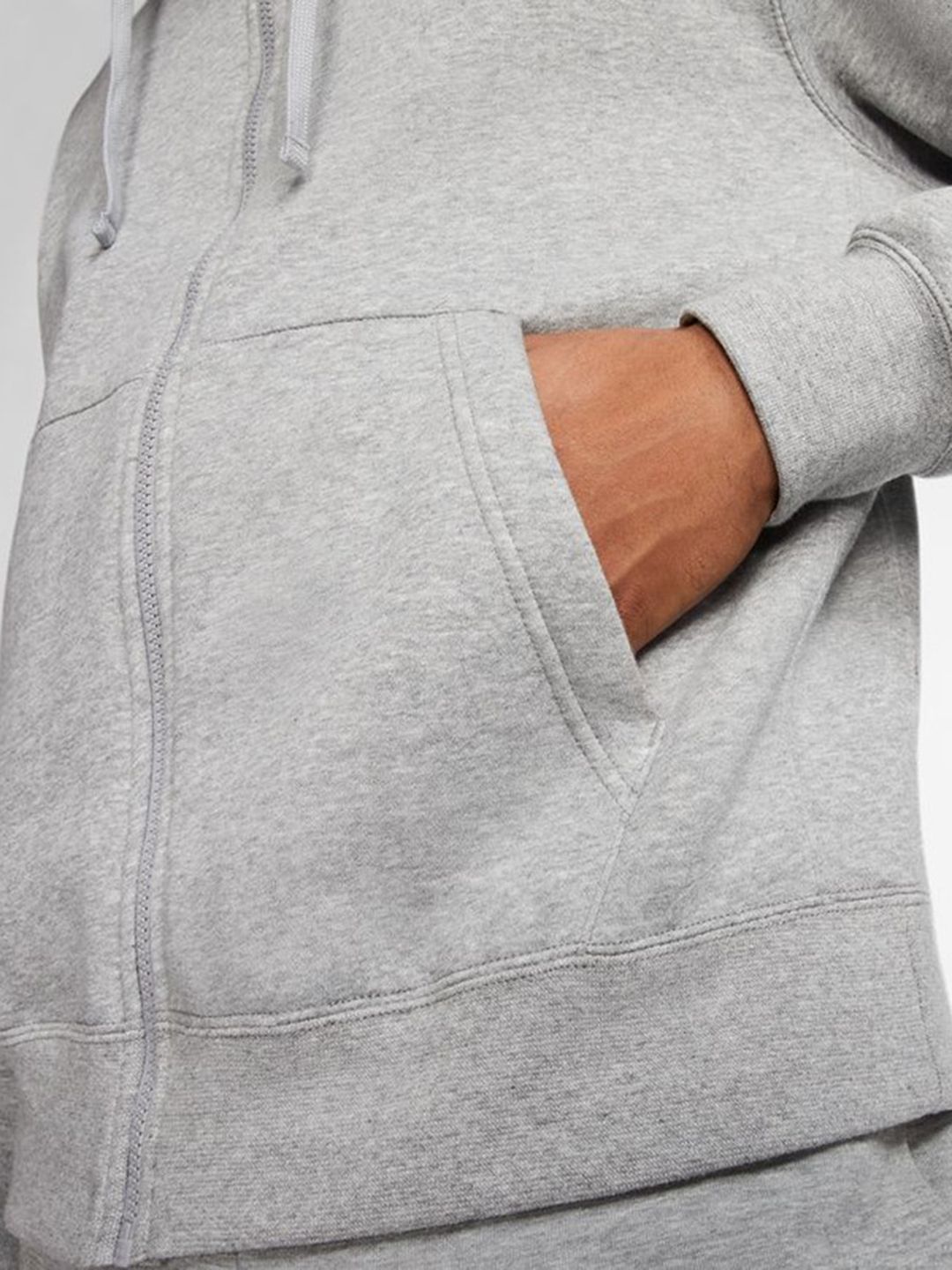 Buy Men Grey Sportswear Club Fleece Solid Hoodies From Fancode Shop.