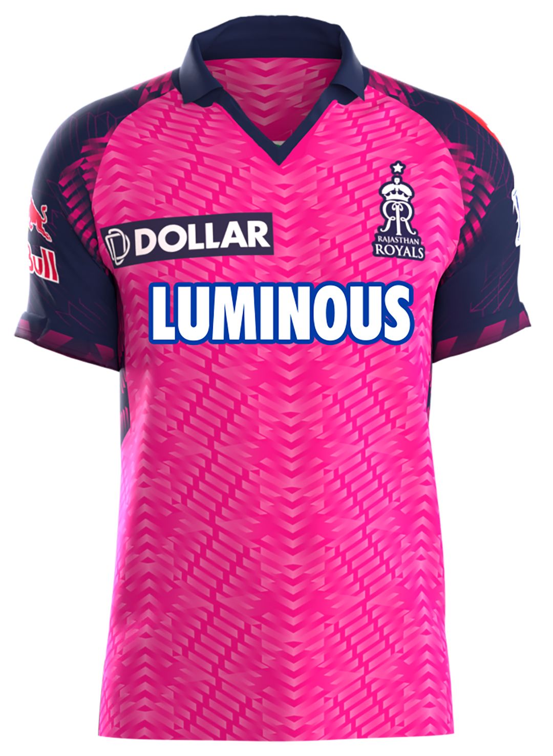 Men Pink Printed Official Match Day Replica Jersey 2023