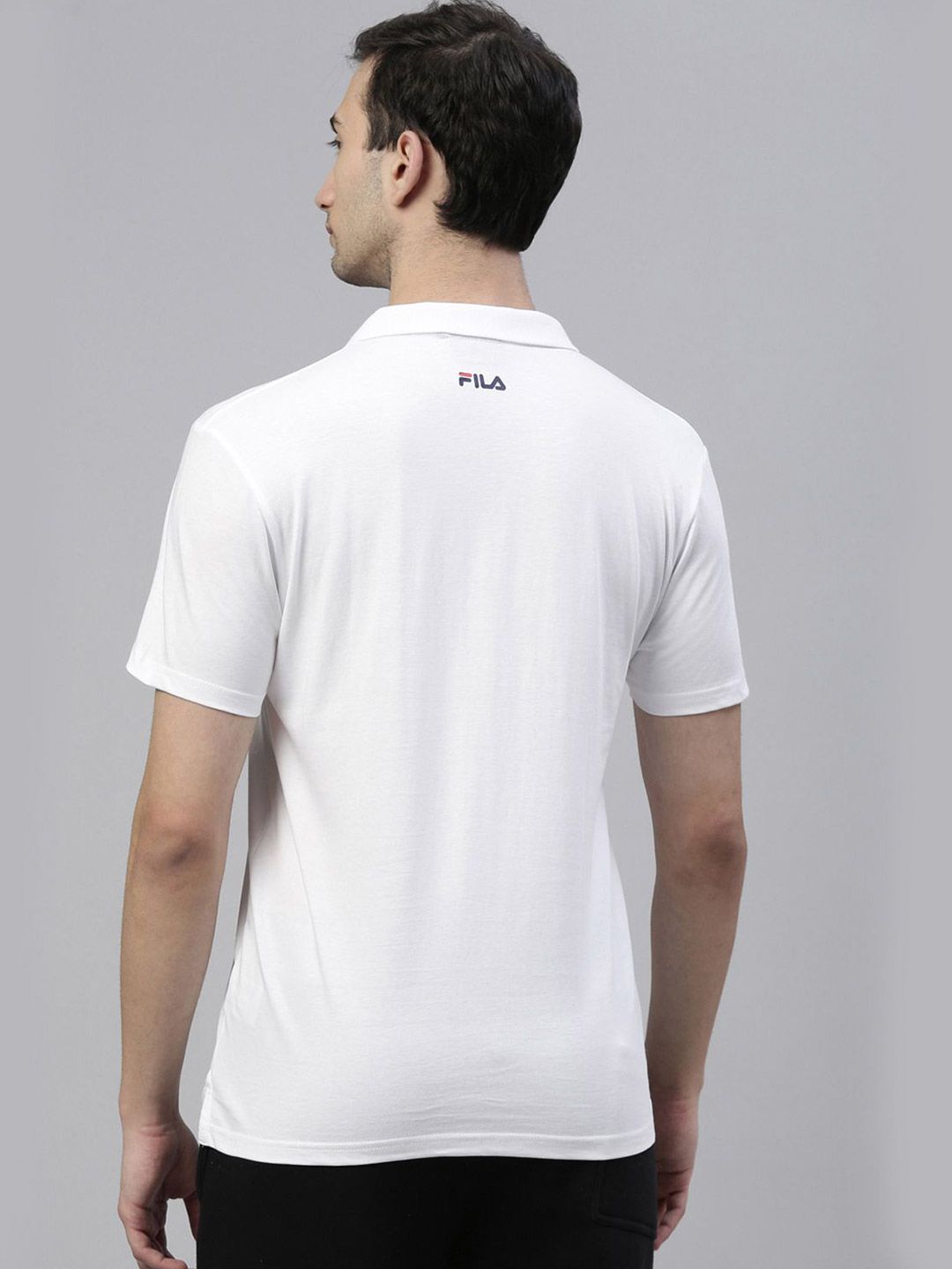 Fila men's t clearance shirt white