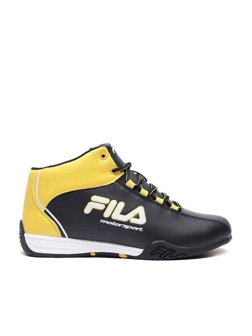 Buy Fila Men's NITRO Black Ankle Height Sneakers From Fancode Shop.