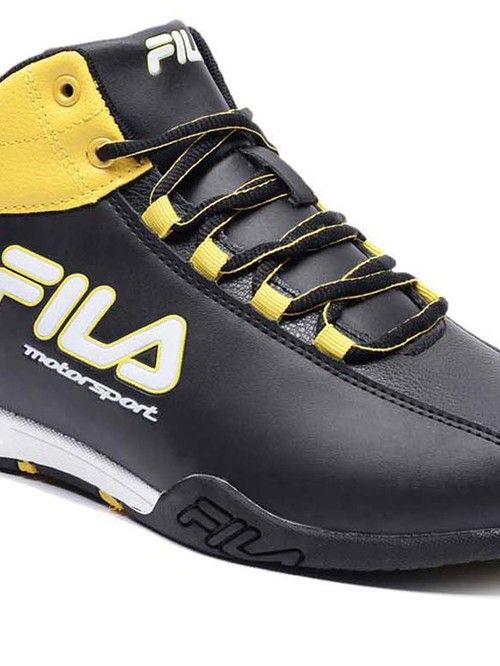 Buy Fila Men's NITRO Black Ankle Height Sneakers From Fancode Shop.
