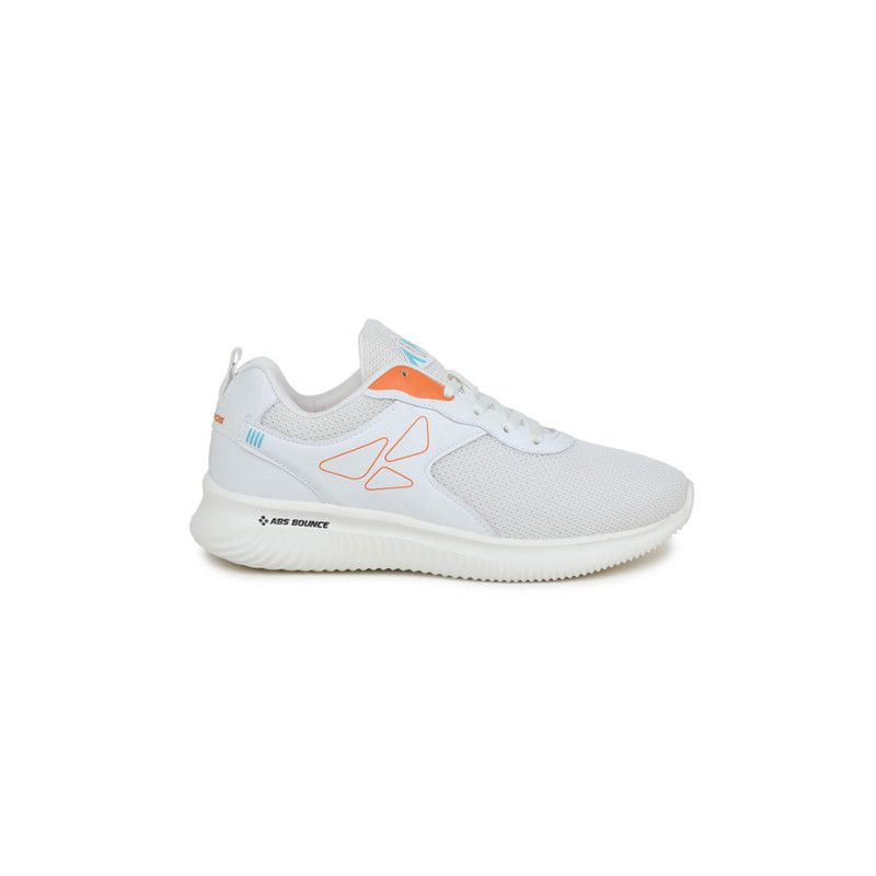 Buy Men White & Orange LAVISH Sports Shoes From Fancode Shop.