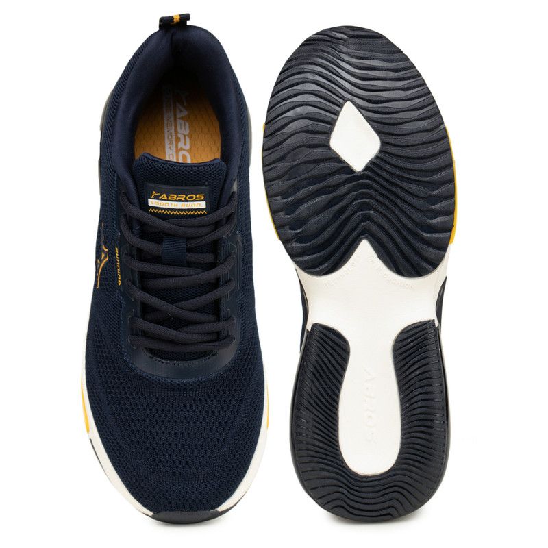 Buy Men Navy Blue & Mustard Ai 2 Sports Shoes From Fancode Shop.