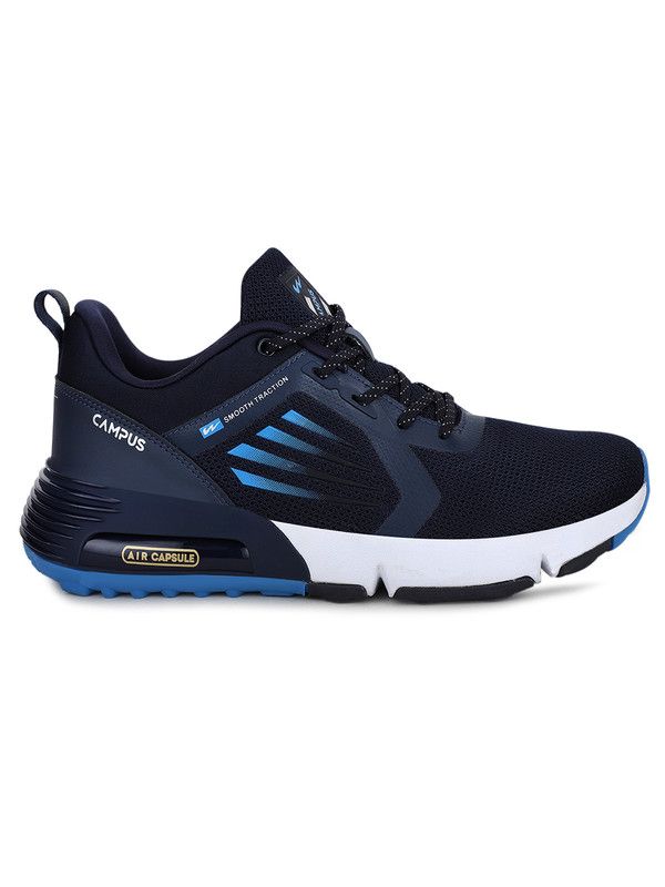 Buy Men Navy Blue Tormentor Running Sports Shoes From Fancode Shop.