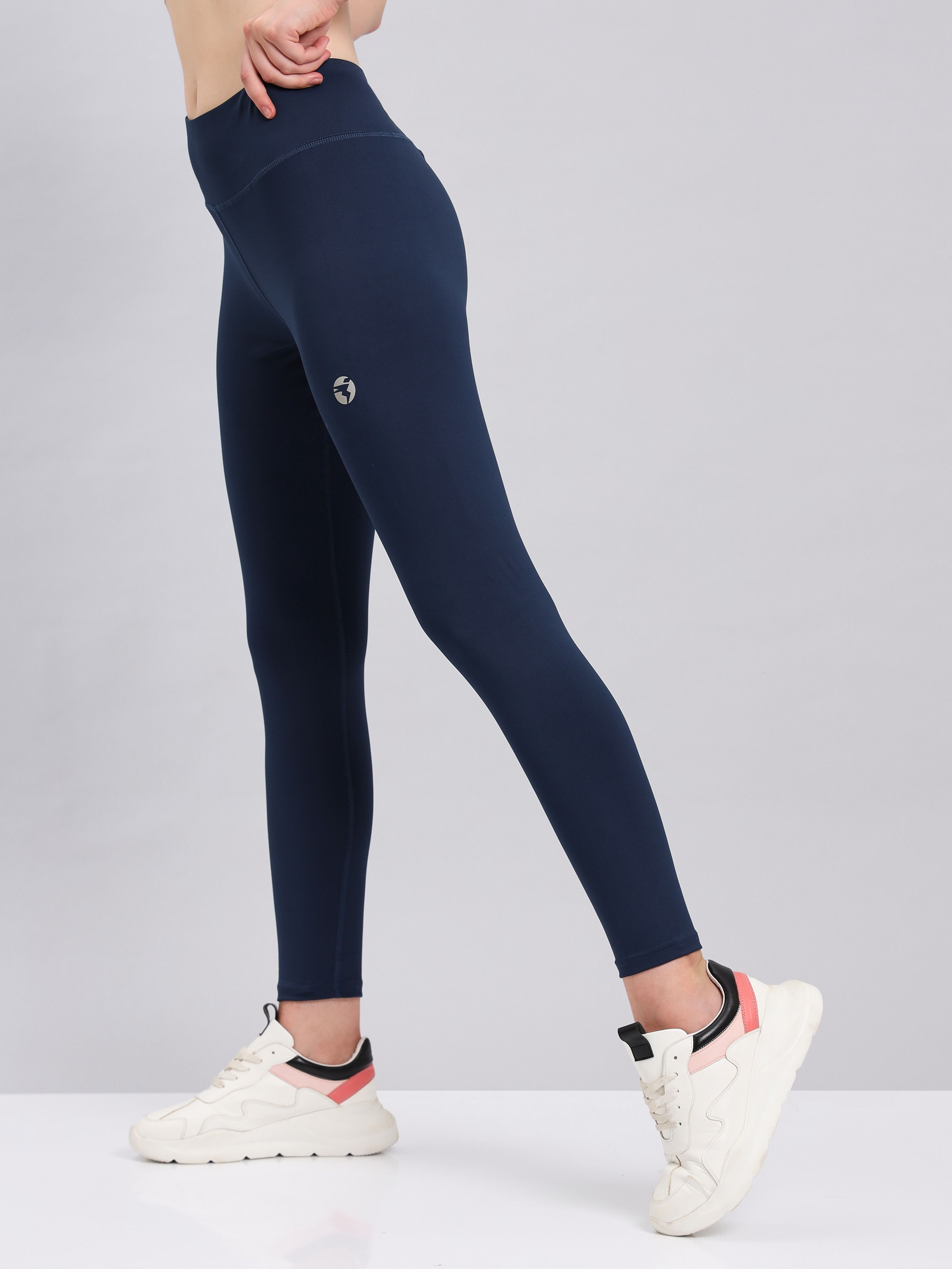 Buy online Blue Solid Full Length Leggings from Churidars & Salwars for  Women by Tt for ₹399 at 12% off | 2024 Limeroad.com