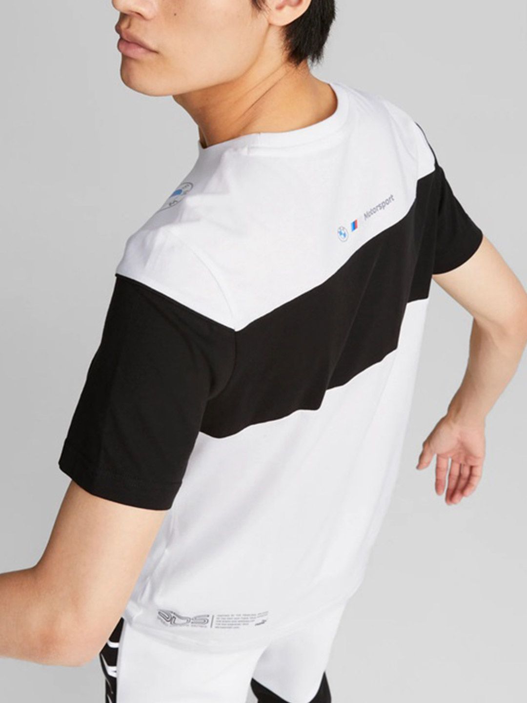 Buy BMW-PUMA X BMW MMS T7 Black T-Shirt from FanCode Shop