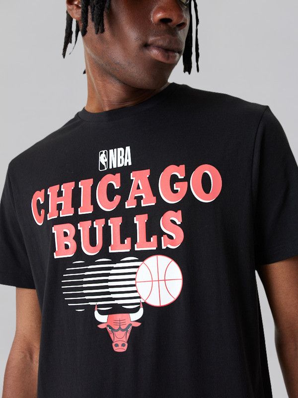 New era Chicago Bulls NBA Foil Short Sleeve T-Shirt
