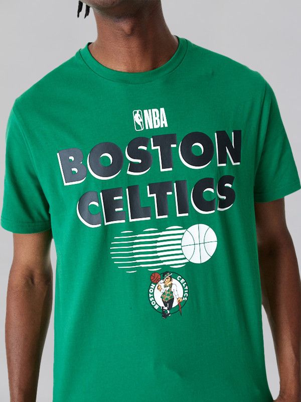 NBA Team Graphic Boston Celtics Oversized T-Shirt D01_361