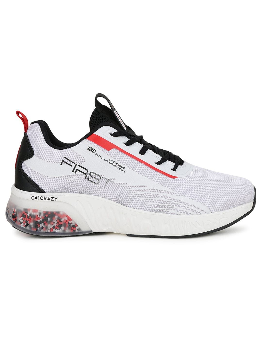 Buy Men White First Running Shoes From Fancode Shop.