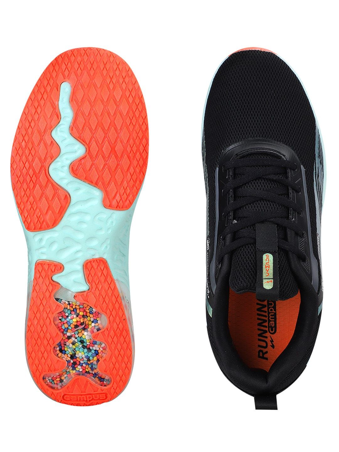 Buy Men Black First Running Shoes From Fancode Shop.