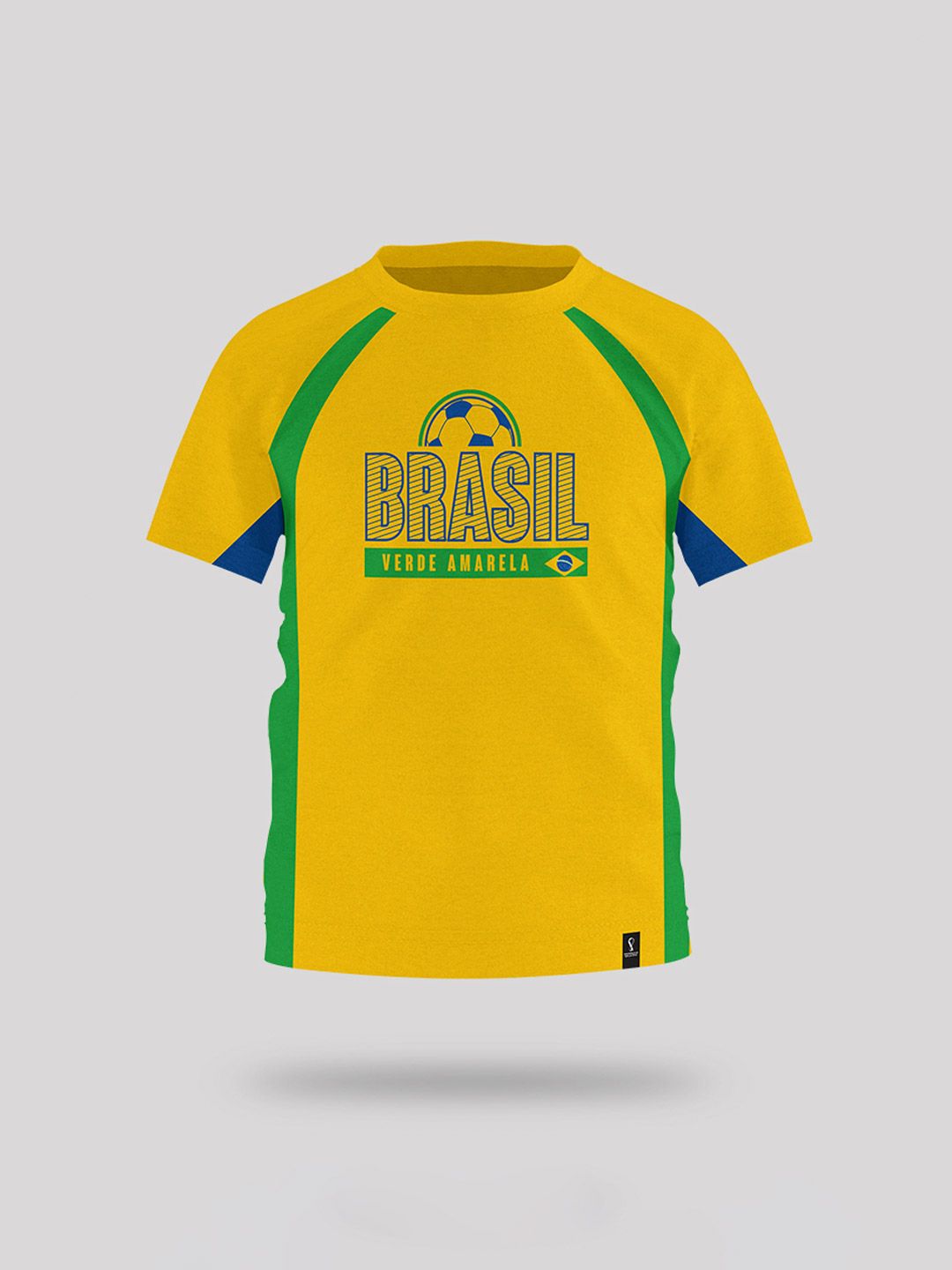 Buy FIFA WC'22 Kids Yellow Printed Round Neck TShirts From Fancode Shop.