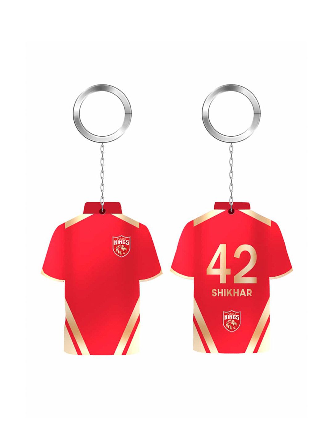 Buy Punjab Kings Gear Up - Acrylic Keychains from Fancode Shop