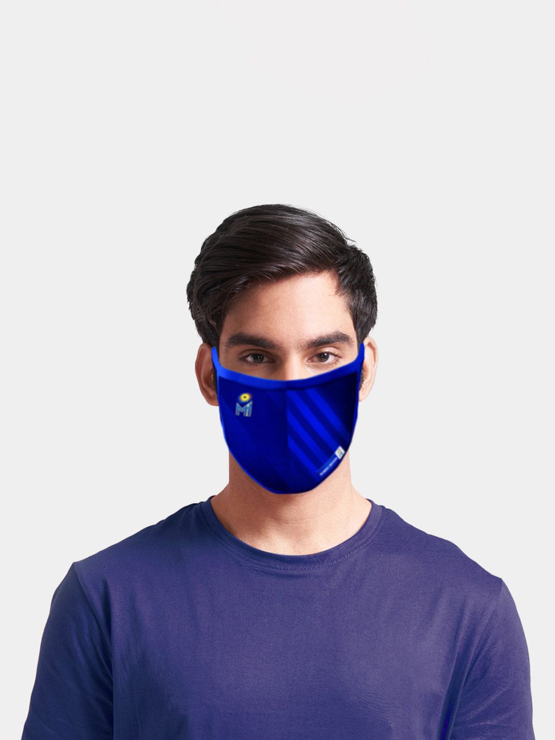 Buy Mumbai Indians Premium Masks (Set of 2) from Fancode Shop