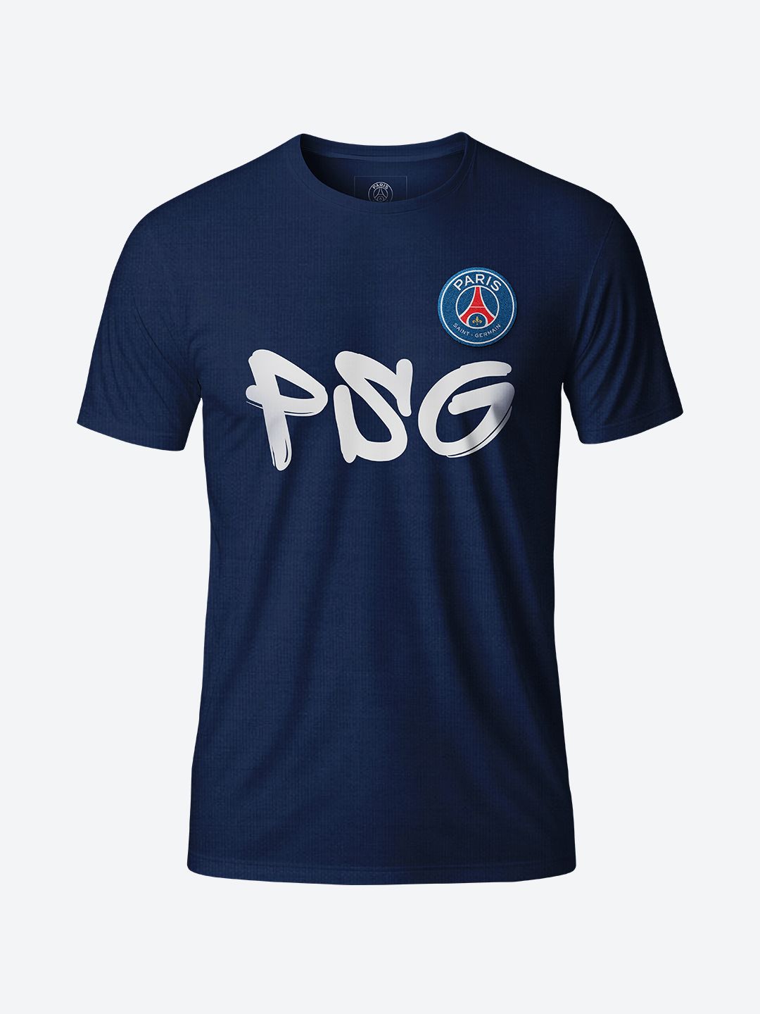 T-shirt PSG Signé Marco Simone - Blanc Taille L - Hanes - Vintage Avant 2000 - Rare Avec Défauts