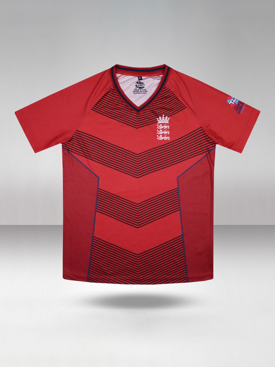 Buy Men Red Round Neck T Shirt From Fancode Shop 