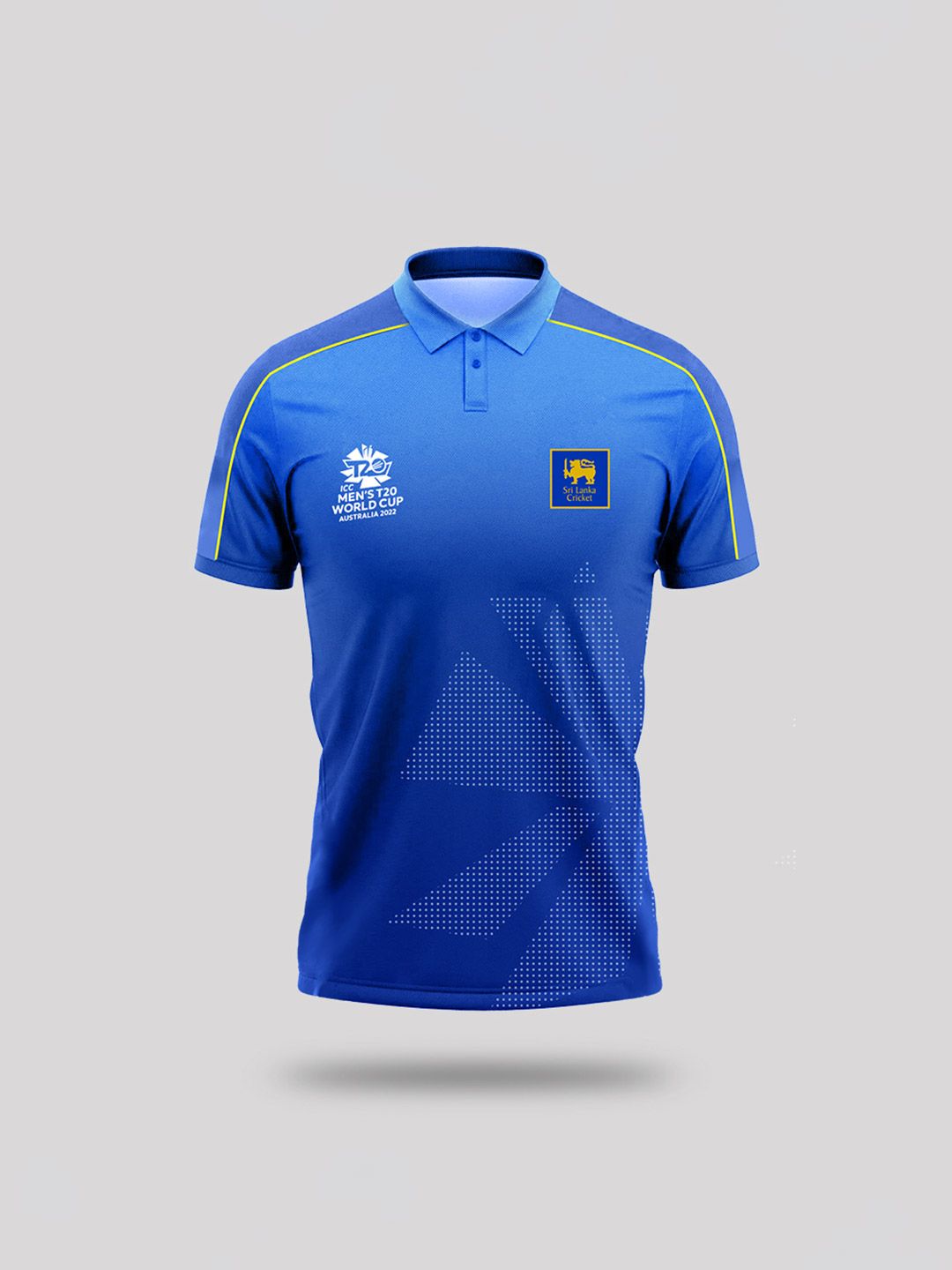Buy Men Blue Polo T-Shirt From Fancode Shop.