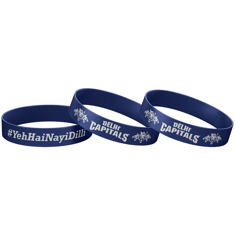 Delhi Capitals 3 Pieces DC Wristbands (1)