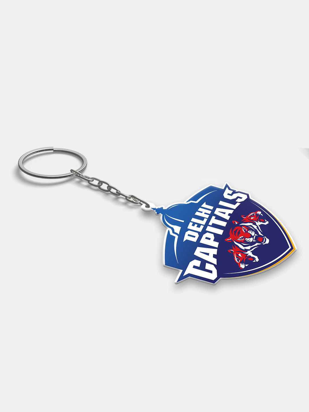 Delhi Capitals Blue Printed DC Logo and Rishabh Acrylic Keychain - Pack of 2 (3)