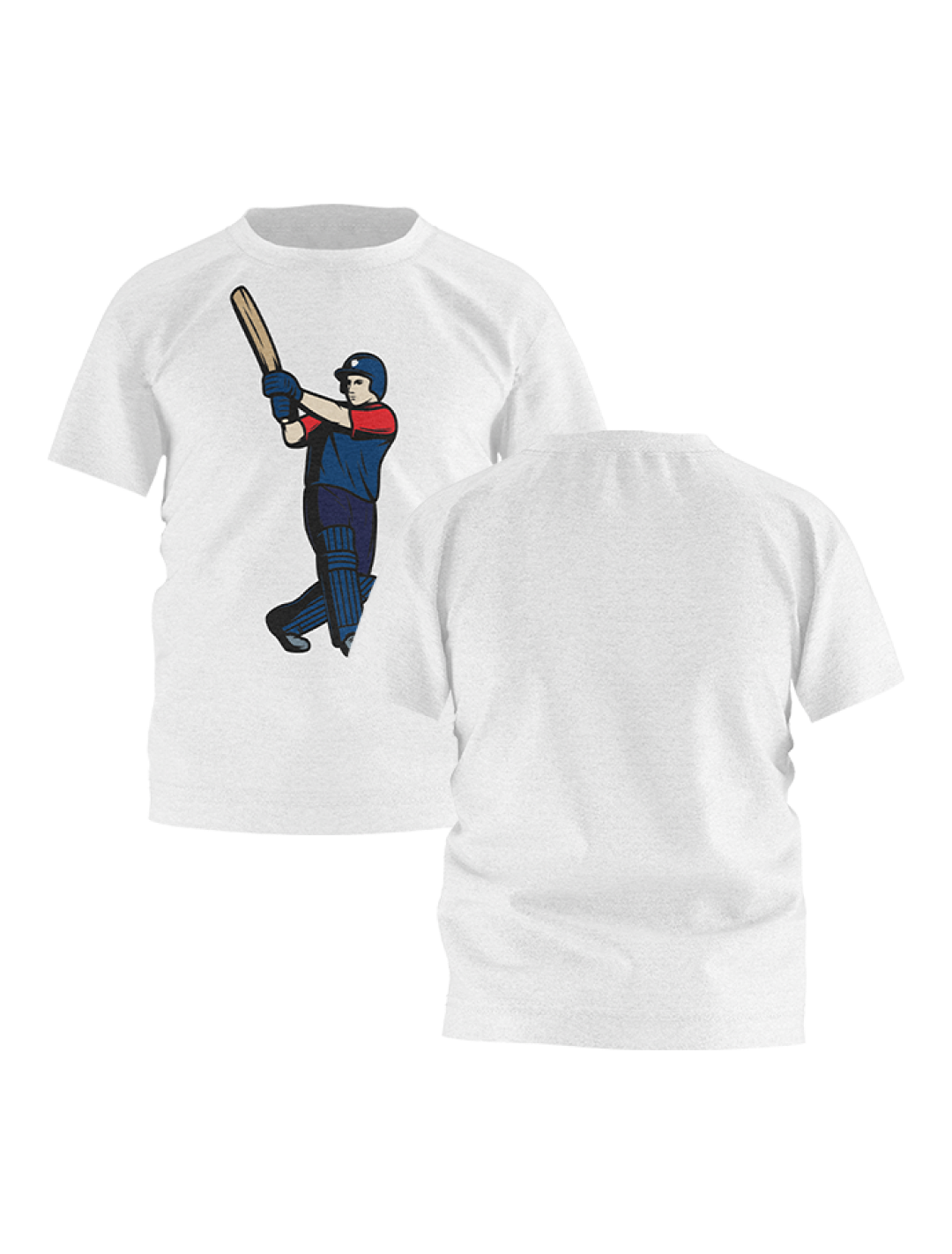 Delhi Capitals Boys White Printed Half Sleeves Round Neck Cotton T-Shirts: Customised With Your Name By FanCode (3)