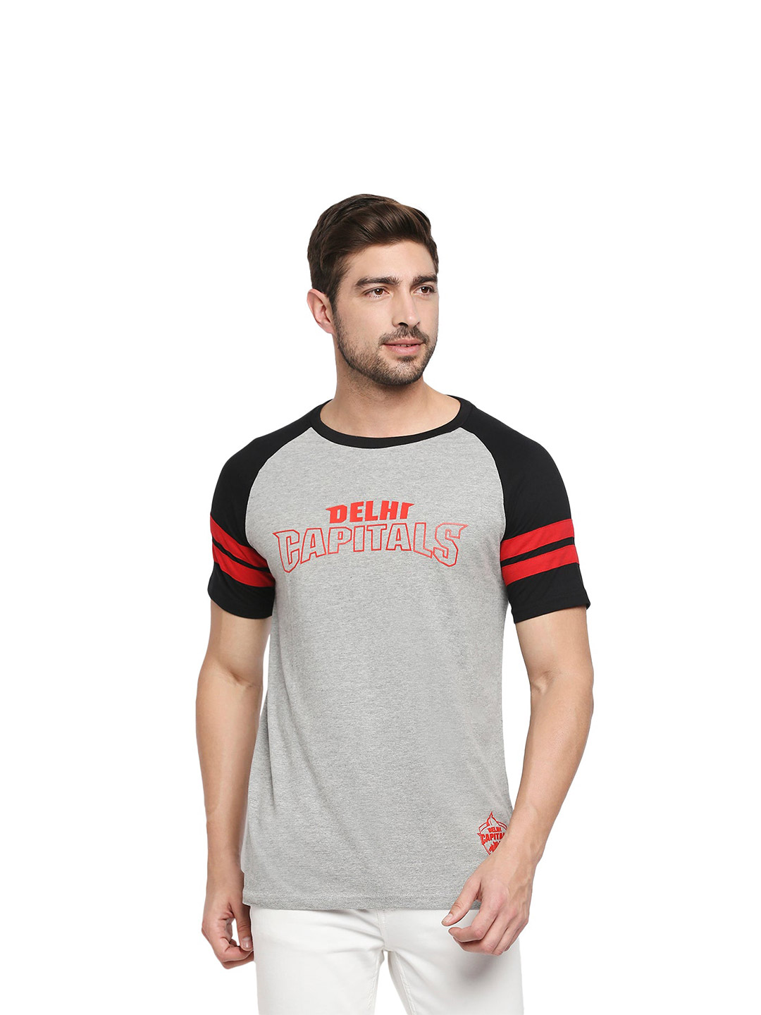 Delhi Capitals DC Men's Regular Fit Fan T-shirt (1)